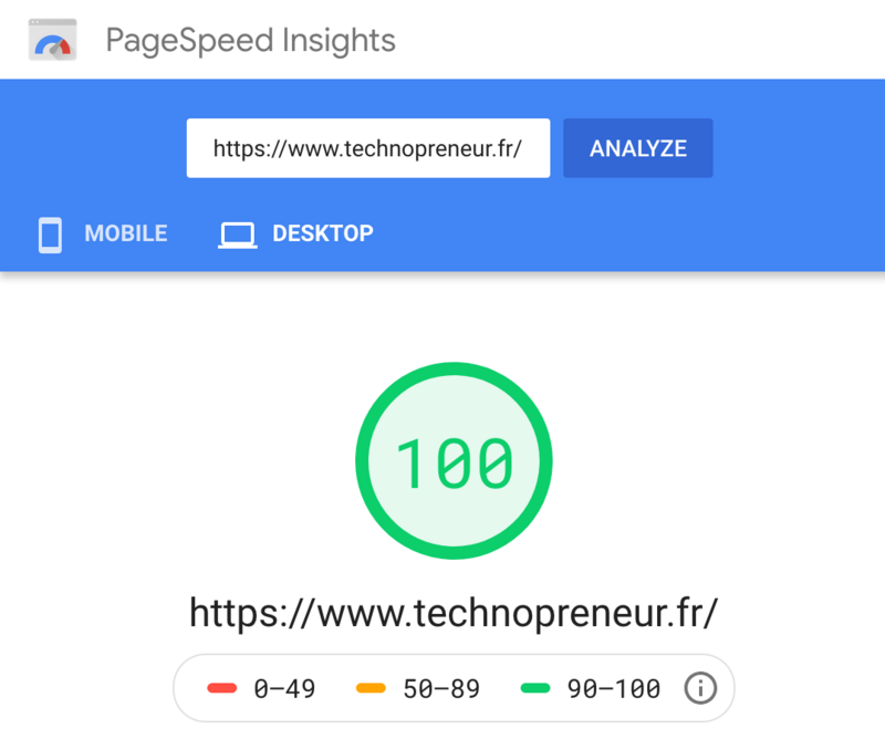 Page Speed Insights analyzes content and suggests improvements